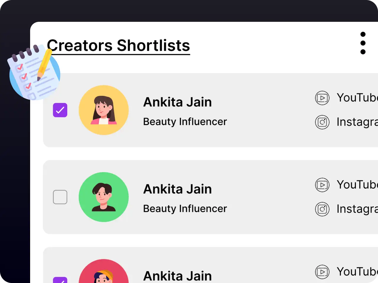 Smart Suggestions UI